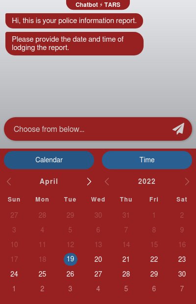 Police Incident Report Chatbotchatbot