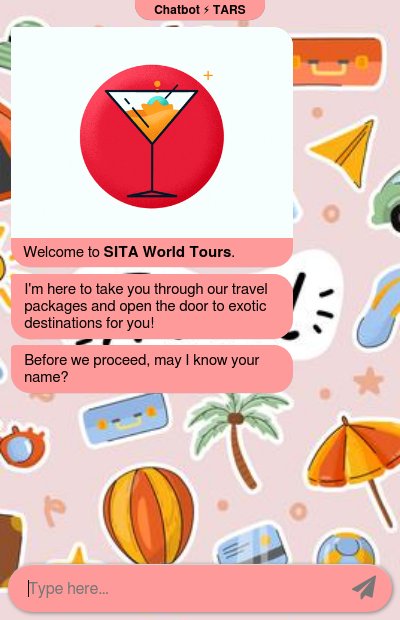 Chatbot for Tourism Agencychatbot