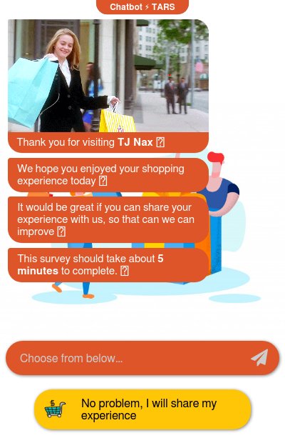 Chatbot for Retail Shopping Surveychatbot