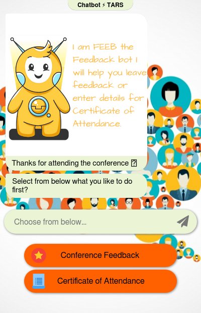 Chatbot to Collect Conference Feedbackchatbot