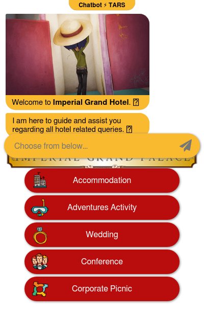 Chatbot for Hotel Related Querychatbot