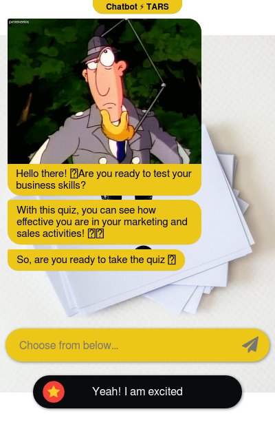 Business Know-How Quiz Chatbotchatbot