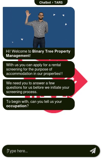 Rental Screening Application Chatbotchatbot
