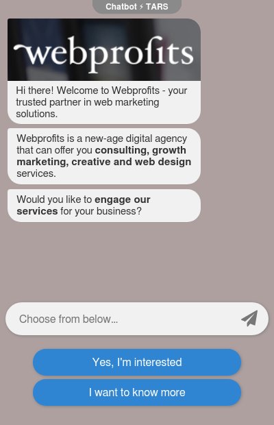 Agency Lead Generation Chatbotchatbot