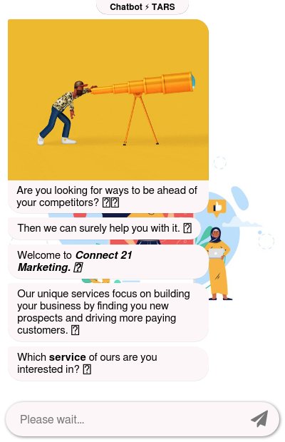 Chatbot for 360 Marketing Services Agencychatbot