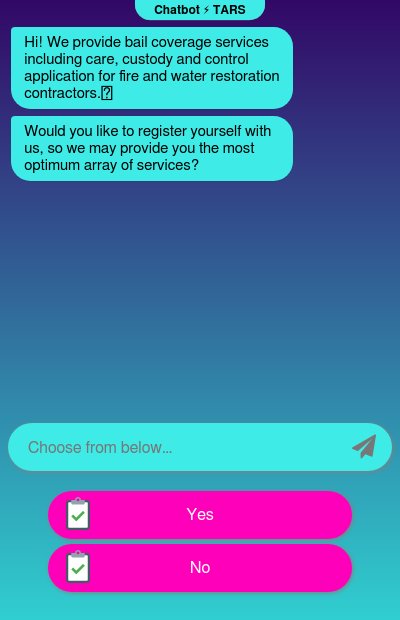 Bailment Coverage Applicationchatbot