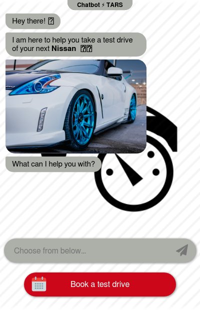 Book a Test Drive Chatbotchatbot