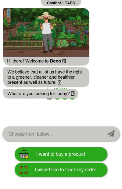 Order Eco- Friendly Products Over Chatbotchatbot