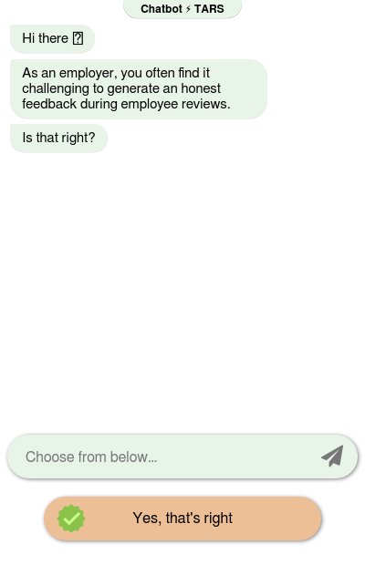 Employee Performance Evaluation Survey Chatbotchatbot