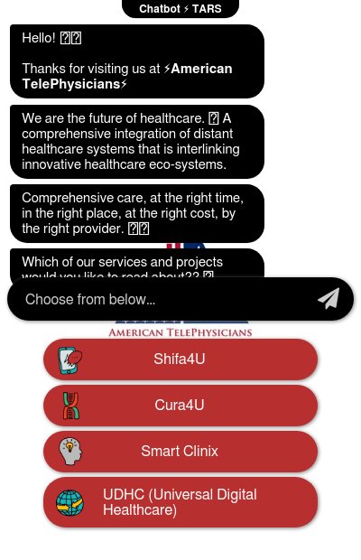 American TelePhysician Lead Generationchatbot