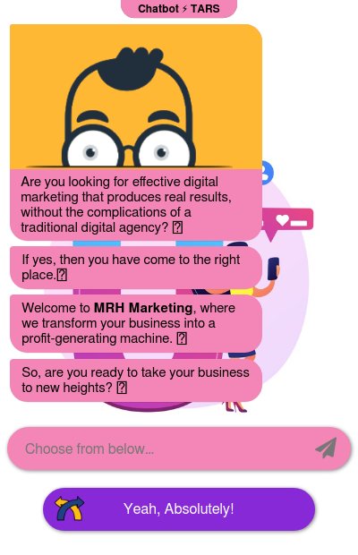 Chatbot for Certified Digital Marketing Agency chatbot