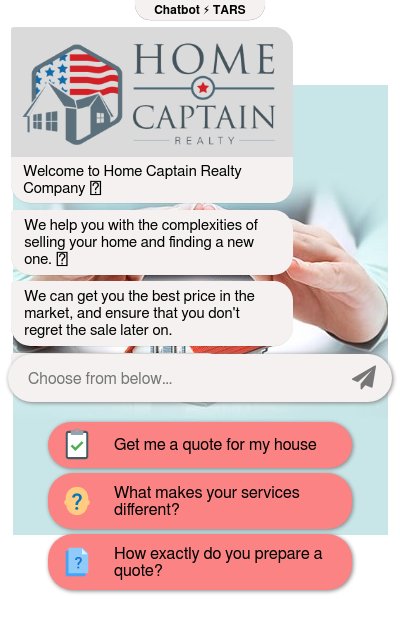 Home Selling Chatbotchatbot