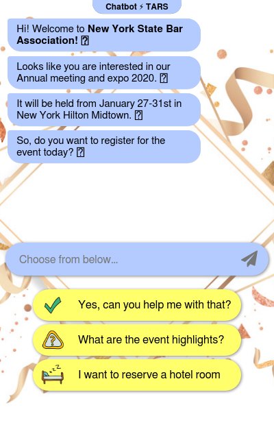 Annual Expo Registration Chatbotchatbot