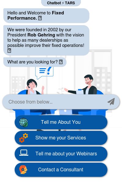 Chatbot for Comprehensive Consulting Servicechatbot