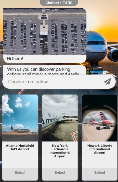 Airport Parking Chatbotchatbot