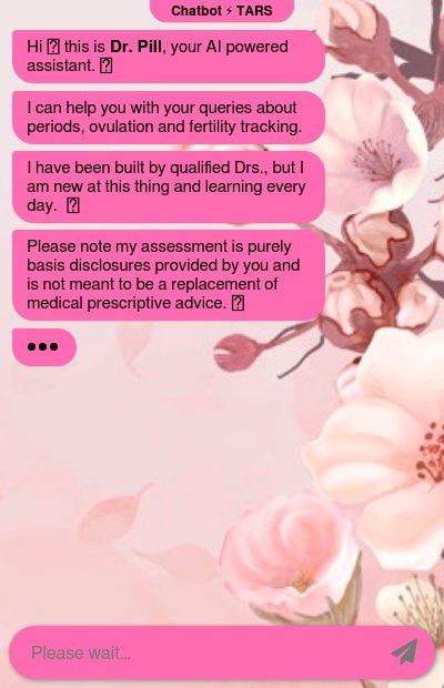 Gynaecologist Consultation Chatbotchatbot