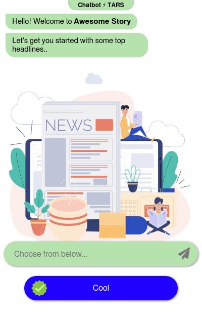 News over a Chatbotchatbot