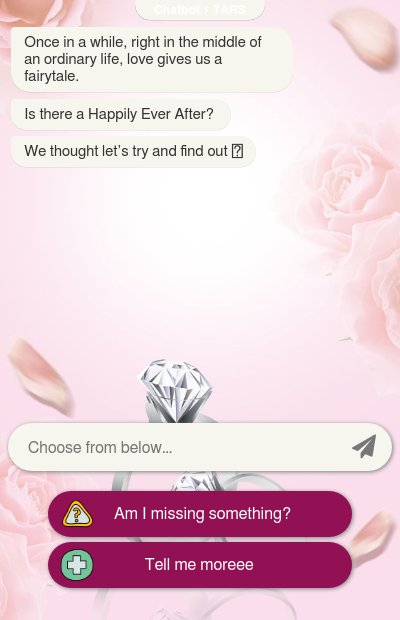 Reema and Ram Wedding Invite chatbot