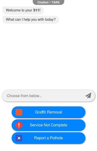 311 Service System Chatbotchatbot