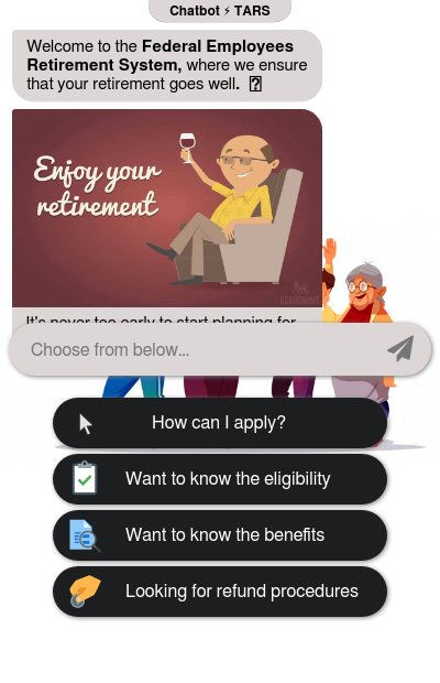 Government Retirement Agency Chatbotchatbot