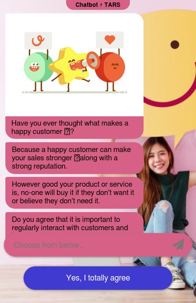 Customer Service Quiz Chatbot chatbot