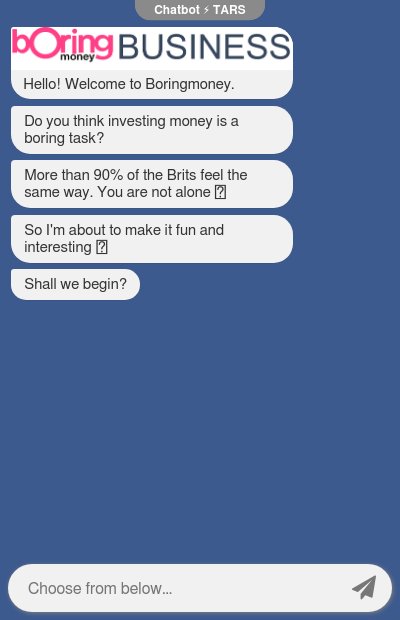 Financial Advisor Quiz Chatbotchatbot