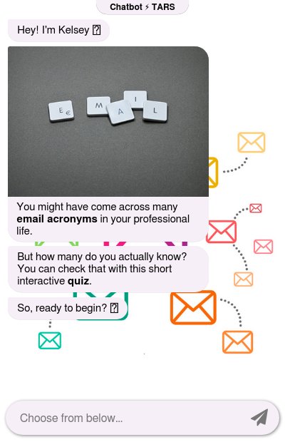 Email Acronyms Quizchatbot