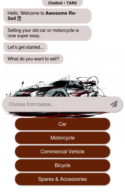 Automotive Reseller Chatbotchatbot