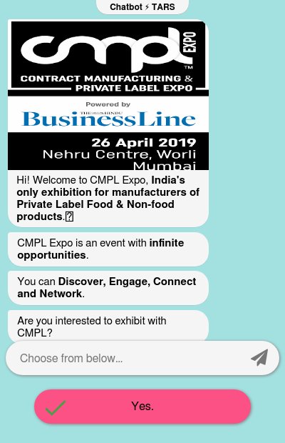 Event Exhibitor Enquiry Chatbotchatbot