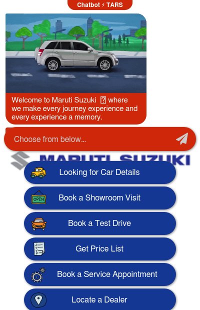  Corporate Chatbot for Car Manufacturers chatbot