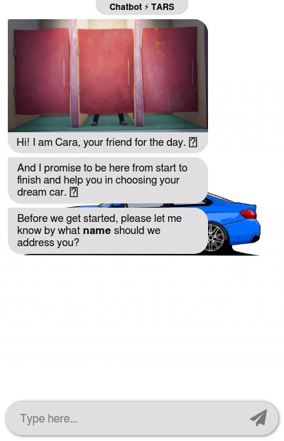 BMW Car Selection Chatbotchatbot